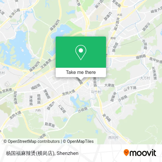 杨国福麻辣烫(横岗店) map