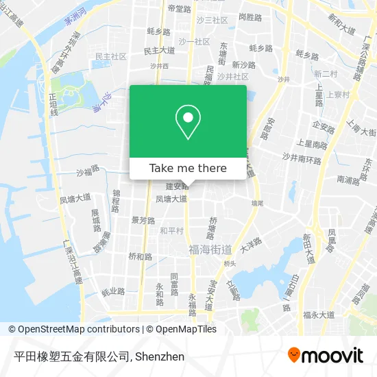 平田橡塑五金有限公司 map