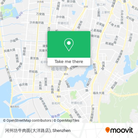 河州坊牛肉面(大洋路店) map
