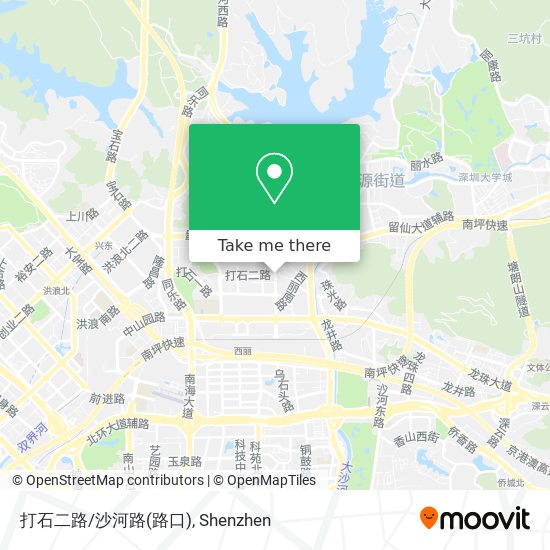 打石二路/沙河路(路口) map