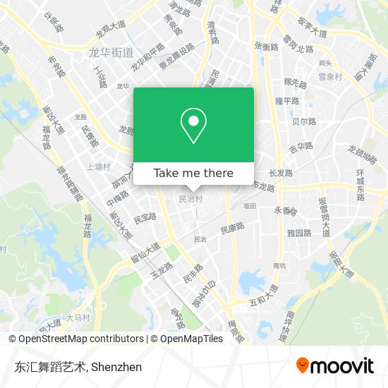 东汇舞蹈艺术 map