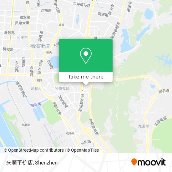 来顺平价店 map