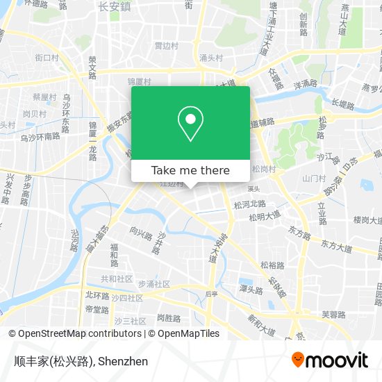 顺丰家(松兴路) map