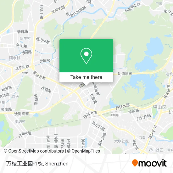 万棱工业园-1栋 map