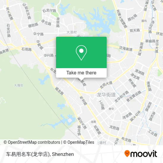 车易用名车(龙华店) map