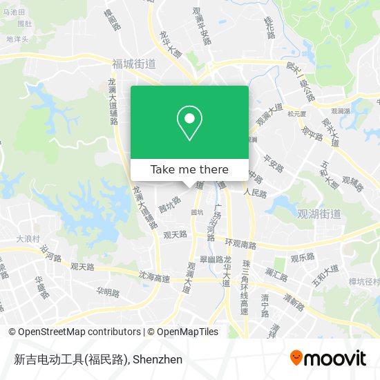 新吉电动工具(福民路) map