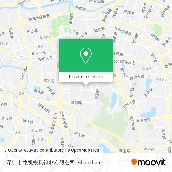 深圳市龙凯模具钢材有限公司 map