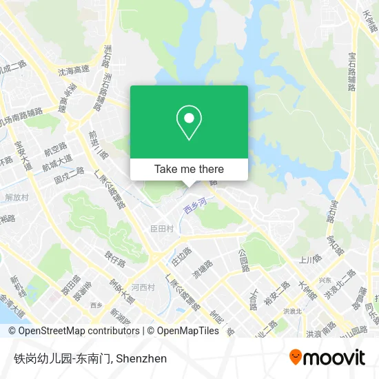 铁岗幼儿园-东南门 map