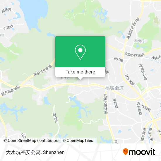 大水坑福安公寓 map