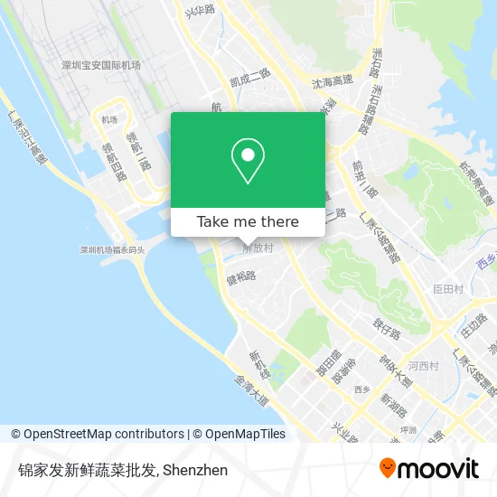 锦家发新鲜蔬菜批发 map