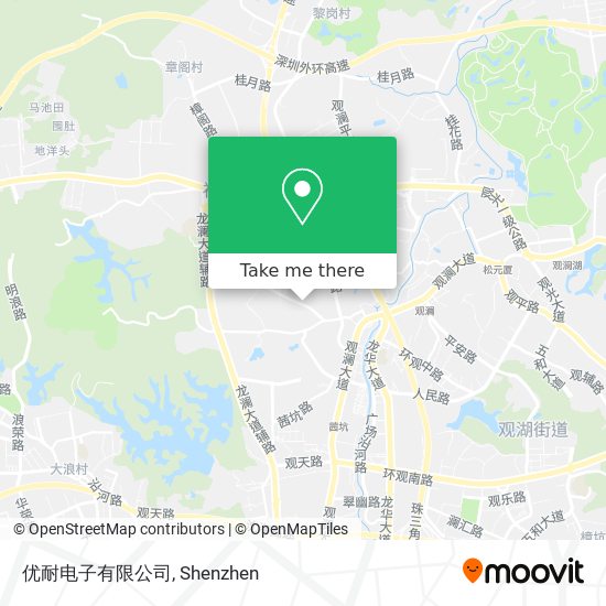 优耐电子有限公司 map
