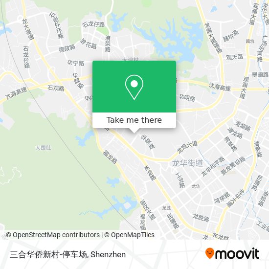 三合华侨新村-停车场 map