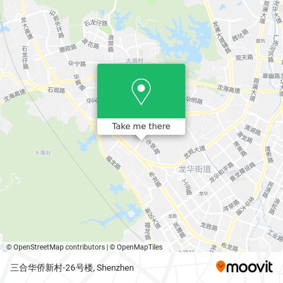 三合华侨新村-26号楼 map