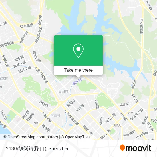 Y130/铁岗路(路口) map