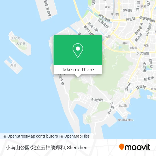小南山公园-妃立云神助郑和 map