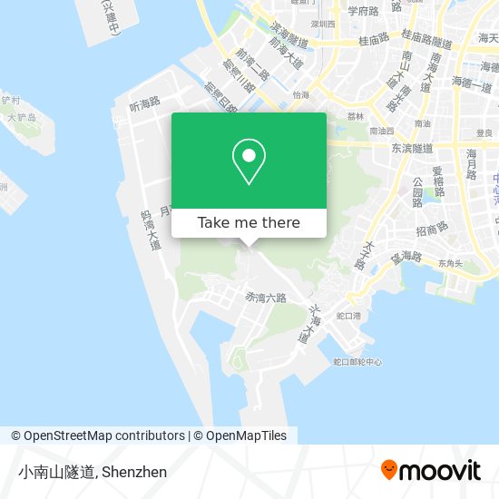小南山隧道 map