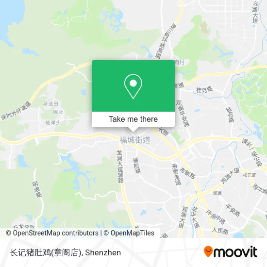长记猪肚鸡(章阁店) map