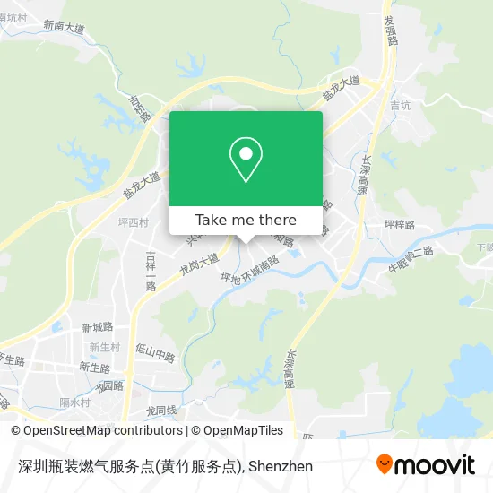 深圳瓶装燃气服务点(黄竹服务点) map