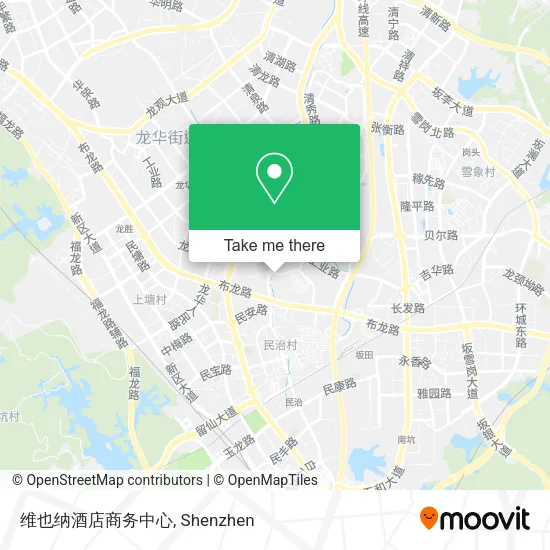 维也纳酒店商务中心 map