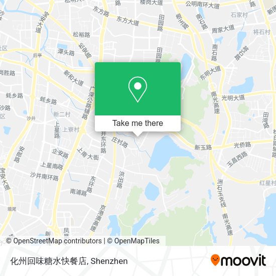 化州回味糖水快餐店 map