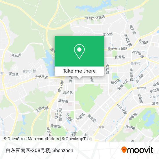 白灰围南区-208号楼 map