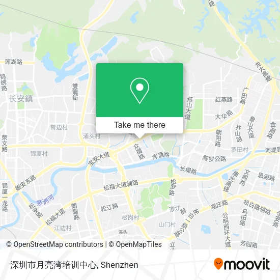 深圳市月亮湾培训中心 map