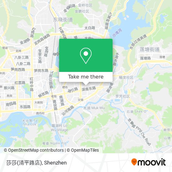 莎莎(清平路店) map