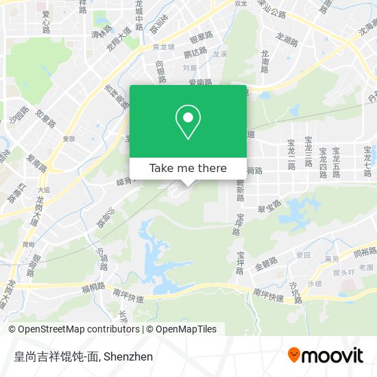 皇尚吉祥馄饨-面 map