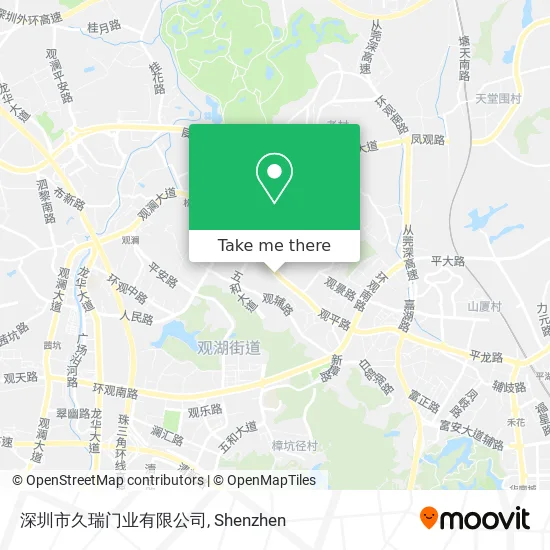 深圳市久瑞门业有限公司 map
