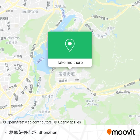 仙桐馨苑-停车场 map