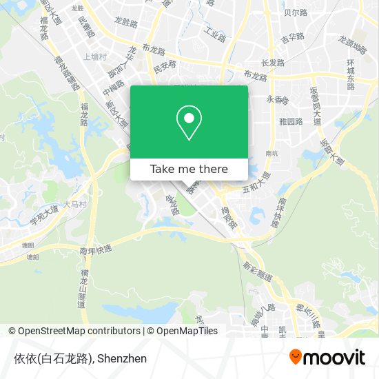 依依(白石龙路) map