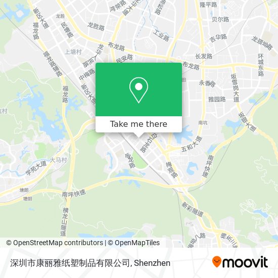 深圳市康丽雅纸塑制品有限公司 map
