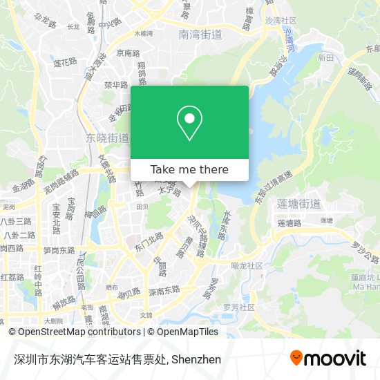 深圳市东湖汽车客运站售票处 map