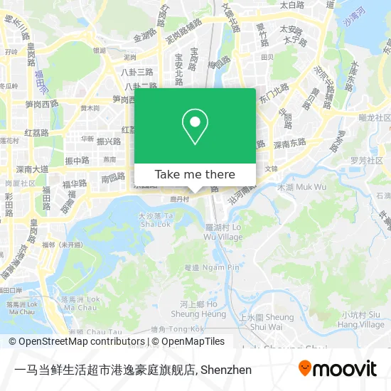 一马当鲜生活超市港逸豪庭旗舰店 map