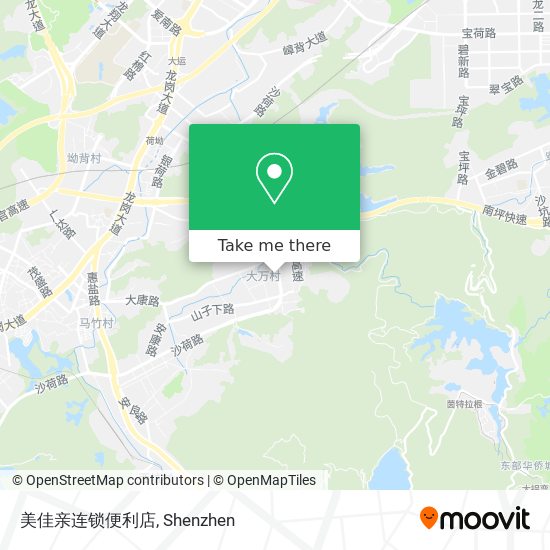 美佳亲连锁便利店 map
