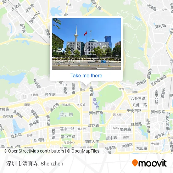 深圳市清真寺 map