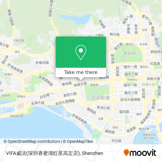 VIFA威法(深圳香蜜湖红星高定店) map