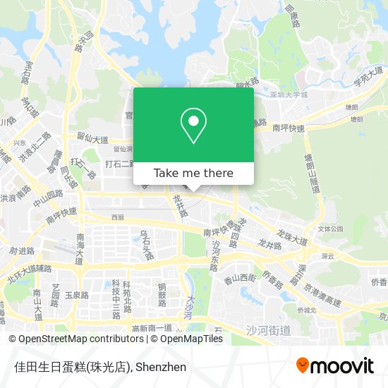佳田生日蛋糕(珠光店) map