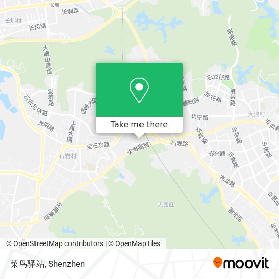 菜鸟驿站 map