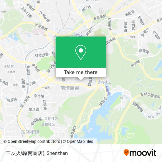 三友火锅(南岭店) map