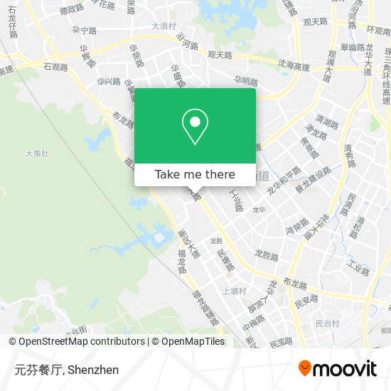 元芬餐厅 map
