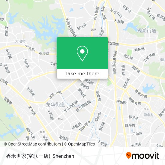 香米世家(富联一店) map