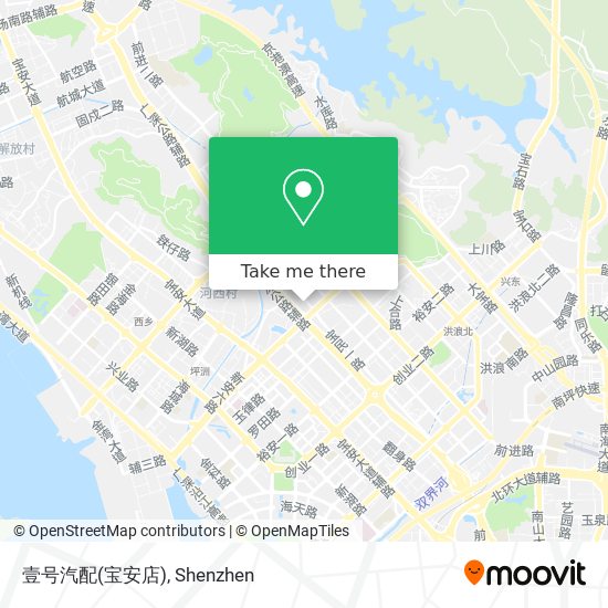 壹号汽配(宝安店) map