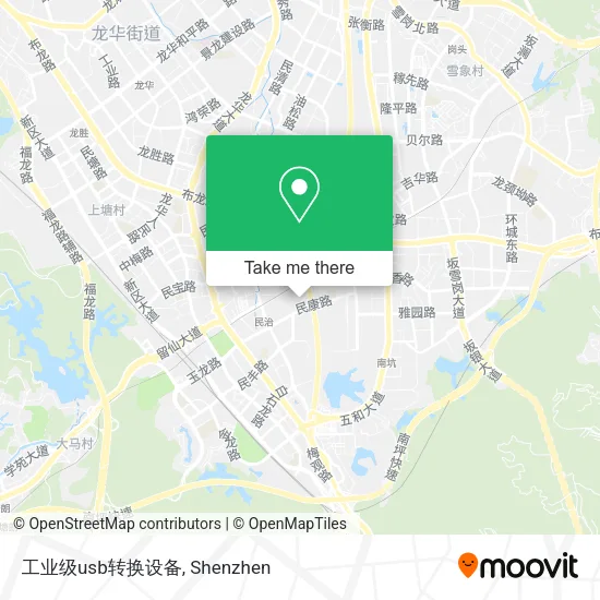 工业级usb转换设备 map