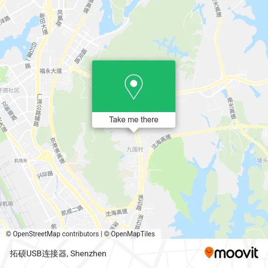 拓硕USB连接器 map