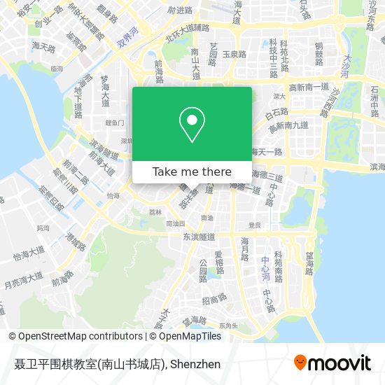 聂卫平围棋教室(南山书城店) map