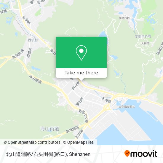 北山道辅路/石头围街(路口) map