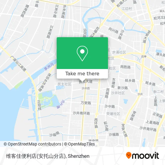 维客佳便利店(安托山分店) map