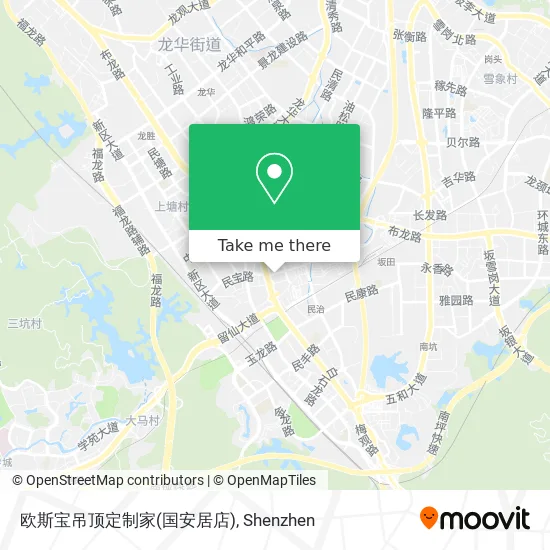 欧斯宝吊顶定制家(国安居店) map