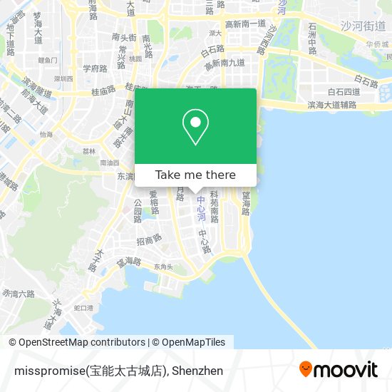 misspromise(宝能太古城店) map